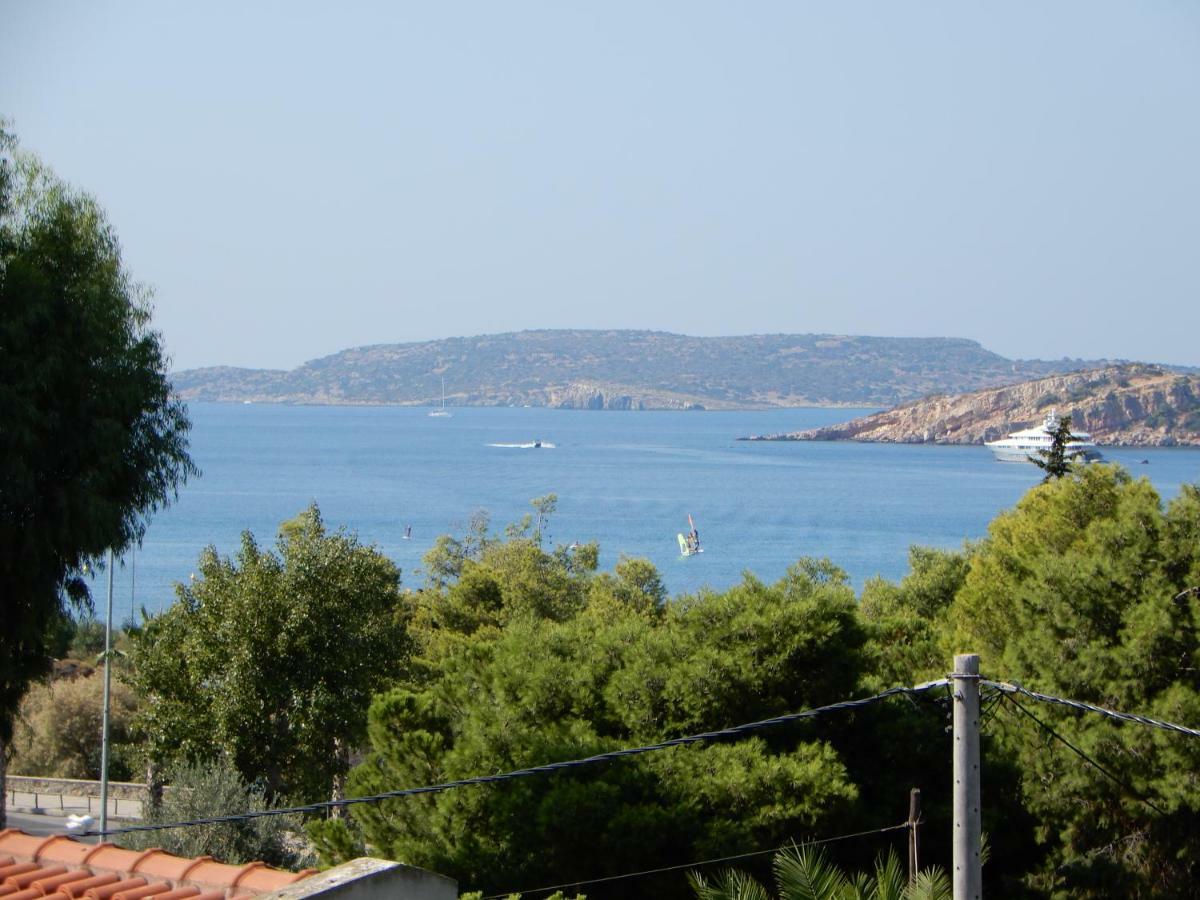 Comfortable Garden Apt Near Vouliagmeni Beach Афины Экстерьер фото